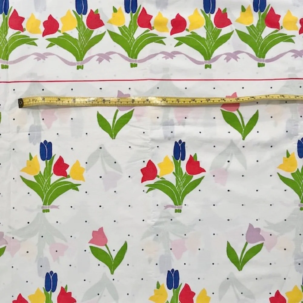 Vintage Full Size‎ Tulip Sheet Set Cannon